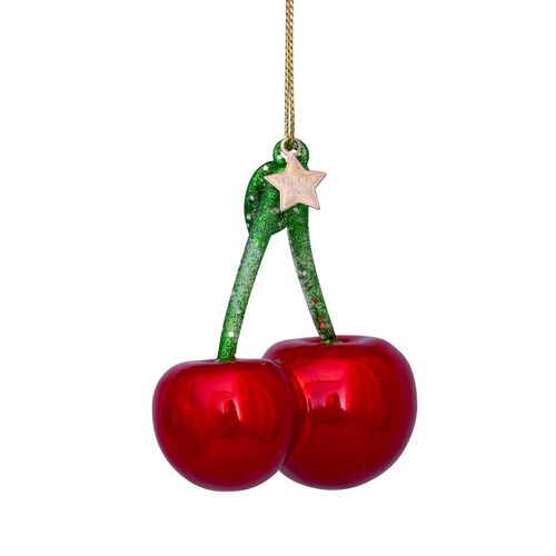 Vondels Ornament Glass Cherry 8cm